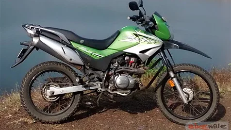 hero impulse bike on road price